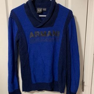 Armani Exchange Men Size S cobalt Blue